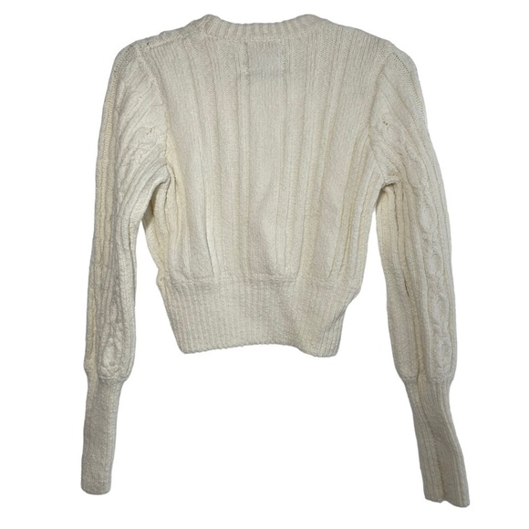 Urban Outfitters White Cable Knit Sweater - Picture 6 of 8